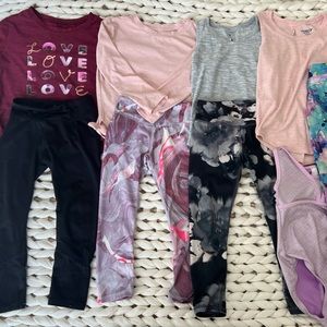 4T Girls Athletic Wear